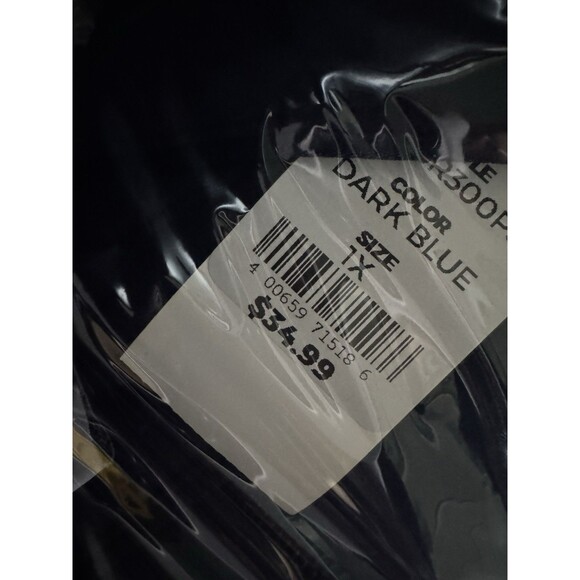 New Plus Size Croft & Barrow® Quilted Zip Short Robe Size 1X Blue - Picture 7 of 11